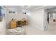 Bright office space with a modern desk, chair, natural light and comfy bean bag at 1090 E 3Rd Ave, Denver, CO 80218