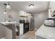 Traditional kitchen with stainless steel appliances and laminate countertops at 6871 Locust St, Commerce City, CO 80022