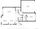 Detailed floor plan showcasing the layout of the home, including room dimensions at 12420 E Iliff Pl, Aurora, CO 80014