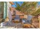 Relaxing patio area with comfortable seating and tranquil outdoor atmosphere at 12420 E Iliff Pl, Aurora, CO 80014