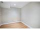 Empty basement area with hardwood floors, waiting for your customization and design at 2749 Pemberly Ave, Highlands Ranch, CO 80126