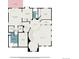 Second floorplan featuring the primary bedroom, primary bath, and additional bedroom layout at 2749 Pemberly Ave, Highlands Ranch, CO 80126