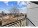 View of cityscape from balcony featuring railing at 3017 W 53Rd Ave, Denver, CO 80221