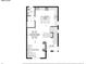 This is a layout of the rooms on the Main Floor at 3017 W 53Rd Ave, Denver, CO 80221
