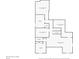 Floor plan of the basement, including bedrooms and entertainment area at 20783 E 50Th Pl, Denver, CO 80249