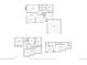 Floorplan view of both floors including Kitchen, Garage, Bathrooms and Bedrooms at 10890 Stuart Ct, Westminster, CO 80031