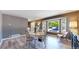 Dining room features a large bay window offering ample natural light at 982 E 130Th Cir, Thornton, CO 80241