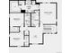 Second floor plan featuring a primary suite, two bedrooms, and a loft at 3639 Recess Ln, Castle Rock, CO 80108