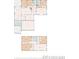 Detailed floor plan showcasing the layout and dimensions of the home's living spaces at 2424 S Jasmine St, Denver, CO 80222