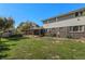Large backyard and patio, ideal for outdoor gatherings at 7622 E Nassau Ave, Denver, CO 80237