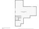 Basement floor plan of an unfinished basement with stairs to the main level at 9807 Rosalee Peak St, Littleton, CO 80125
