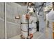 Basement utilities featuring water filtration, tank and mechanicals at 4959 Rocky View Pt, Castle Rock, CO 80108