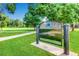 Welcome to City Park sign, highlighting Denver Parks and Recreation in a serene park setting at 2100 N Franklin St # 20, Denver, CO 80205