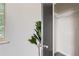 Bright closet featuring a rod for hanging clothes and a shelf for organized storage space at 2100 N Franklin St # 20, Denver, CO 80205