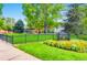 W.H. Ferguson Park featuring lush green spaces, playground, and walking path at 2100 N Franklin St # 20, Denver, CO 80205