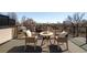 Inviting patio with seating at 4201 Vallejo St, Denver, CO 80211