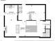 Basement floor plan featuring a Gathering room, laundry, office, and storage area at 8201 Allison Ct, Arvada, CO 80005