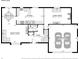Detailed floor plan showcases the layout of the main level at 8201 Allison Ct, Arvada, CO 80005