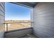 Balcony featuring a peaceful neighborhood view from this townhome at 370 N. Geneva St, Aurora, CO 80010