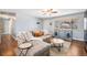 Comfortable living room featuring a cozy sectional couch and stylish decor at 241 S 15Th Ave, Brighton, CO 80601
