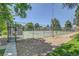 Community tennis courts behind a chain link fence at 2181 S Troy Way # 103, Aurora, CO 80014