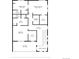 Second floor plan featuring primary bedroom, multiple bathrooms, laundry and a balcony at 285 Clementina St, Louisville, CO 80027