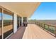 Spacious deck with railing, offering panoramic views and an ideal spot for outdoor relaxation at 3160 Bella Rosa Pkwy, Longmont, CO 80504