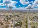 Aerial shot of neighborhood with the home located near King Soopers and Apex Sports Complex at 5814 Cole Way, Arvada, CO 80004