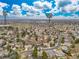 Drone shot of neighborhood showing the home near Hyatt Lake and Arvada YMCA at 5814 Cole Way, Arvada, CO 80004