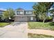 Charming two-story home with a well-maintained front yard and a two-car garage at 20604 E 38Th Pl, Denver, CO 80249