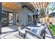 Relaxing backyard featuring a covered patio, lounge chairs, and outdoor dining area at 3149 W 35Th Ave, Denver, CO 80211