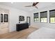 Bright bedroom with modern furnishings, large windows, and an ensuite bathroom at 3149 W 35Th Ave, Denver, CO 80211