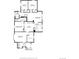 Detailed floor plan showcasing bedrooms, kitchen, dining room, and living room at 3300 W 2Nd Ave, Denver, CO 80219