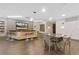 Community lounge area with modern furnishings, a flat-screen TV, and ample seating at 1777 Larimer St # 608, Denver, CO 80202
