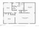 Floor plan showing finished basement with bedrooms, bathroom, laundry room, and storage areas at 8307 E Lehigh Dr, Denver, CO 80237