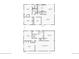 Combined floor plans showcasing the first floor and basement layouts of the home at 8307 E Lehigh Dr, Denver, CO 80237