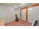 Bedroom showcases a guitar case and closet space, suitable for music or storage at 3670 Ivanhoe St, Denver, CO 80207