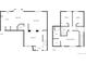 Detailed floor plan showcasing the layout of both floors, including the living and bedroom spaces at 12550 Eastlake Dr, Thornton, CO 80241