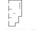 Floor plan of the basement showcasing dimensions and the staircase at 22026 Hill Gail Way, Parker, CO 80138