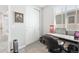 Office area boasts natural light, a work desk, and closet storage at 23576 E 5Th Pl, Aurora, CO 80018