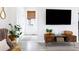 Stylish entryway with view into a modern decorated home at 8057 Monte Vista Cir, Littleton, CO 80125