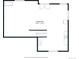 Floor plan of the unfinished basement, a large open space at 3087 Deer Creek Trl, Highlands Ranch, CO 80129