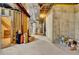 Unfinished basement with exposed beams and concrete walls at 100 S University Blvd # 4, Denver, CO 80209