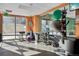 Fitness center with free weights and exercise balls at 2 Adams St # 1010, Denver, CO 80206