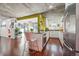 Open concept kitchen with island and modern cabinetry at 2 Adams St # 1010, Denver, CO 80206