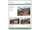 Brochure showcasing three elevations of the exterior of the home, noting beds, baths, and garage at 21897 E 51St Dr, Aurora, CO 80019