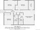 Detailed floorplan displaying layout of the second floor including bedrooms and bathrooms at 3752 S Helena Way, Aurora, CO 80013