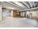 Spacious unfinished basement with concrete floor and white-wrapped walls at 1784 Morgan Dr, Erie, CO 80516