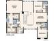 Upper level floor plan featuring the owner's suite, bedrooms, and a loft at 1784 Morgan Dr, Erie, CO 80516