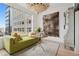 Inviting living space featuring comfortable seating, city views, and contemporary artwork at 155 Steele St # 418, Denver, CO 80206